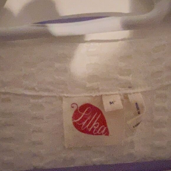 Anthropologie Lilka White Sleeveless Duster - Picture 4 of 6